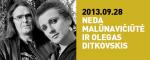 Nedos ir Olego Ditkovskio koncertas Kaune rugsėjo 28 d.