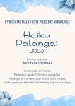 Kvietimas dalyvauti poezijos konkurse „Haiku Palangai 2023“